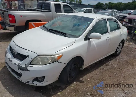 2010 Toyota Corolla Le from USA, damaged, VIN 2T1BU4EE9AC345771